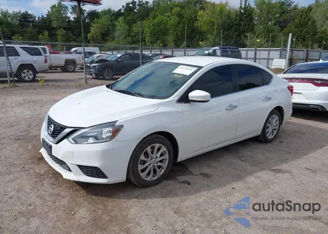 2018 Nissan Sentra Sv from USA, damaged, VIN 3N1AB7AP1JY286504